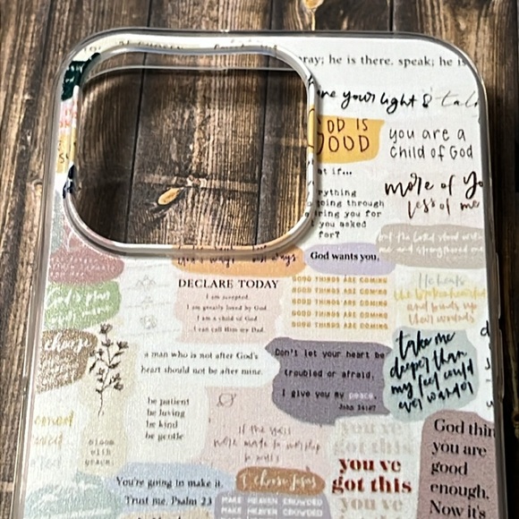 5for$10 College Positive Motivation and Mental Health IPhone 15 Pro Phone Case - Picture 2 of 6